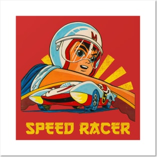 Speed Racer Retro Design Posters and Art